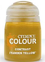 Citadel Contrast Paint (Iyanden Yellow) - kontrastní barva - žlutá