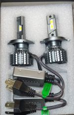 Žárovky LED H4 P16 11-30V bílé, pár