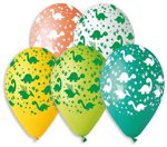 Balonky nafukovací 30cm potisk Dino 5ks