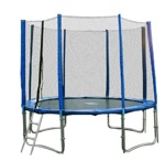 GoodJump TOP 4UPVC blue 305 cm s ochrannou sítí + žebřík + krycí plachta + kotvící sada 4