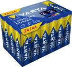 Varta VARTA Longlife Power AA Cube Pack24 tužková baterie AA alkalicko-manganová, 1.5 V, 24 ks