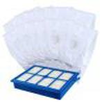 K&M EP-BAG MIC Sáčky + filtr HEPA omývatelný pro Electrolux / Philips 12+1ks