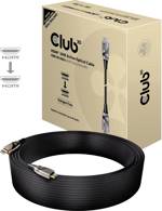 club3D HDMI kabel Zástrčka HDMI-A, Zástrčka HDMI-A 50.00 m černá CAC-1391 4K UHD, bez halogenů, samozhášecí HDMI kabel