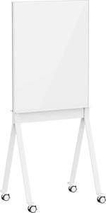 SpeaKa Professional magnetická skleněná tabule SP-SMW-001 (š x v) 760 mm x 959 mm bílá Vč. magnetů čtyřramenná noha se 4 kolečky