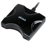 Akasa AK-CR-03BKV2 čtečka bankovních karet černá