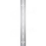 Nástěnný systém ALIAS, stojina mono středová na zeď, délka 2400mm,hliník