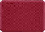 Toshiba Canvio Advance Red 2020, Canvio Advance, 2 TB, externí HDD 6,35 cm (2,5), USB 3.2 (Gen 1x1) , červená, HDTCA20ER3AA