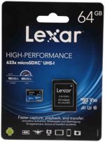 Karta Micro SD MicroSDXC 64 GB Ano Class 10 Lexar