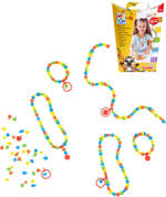 SIMBA Korálky barevné neonové nacvakávací s přívěšky set 250ks