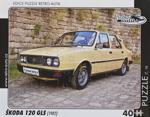 RETRO-AUTA Puzzle č.18 Škoda 120 GLS (1982) 40 dílků