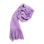 Dámská jednobarevná pašmína lila