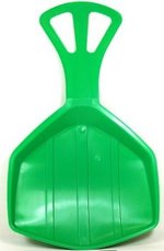 Plastkon Kluzák Pedro - zelená / lopata na sáňkování na sníh / zima