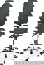 Pracovní židle, kancelářská židle s nastavitelnou výškou na kolečkách, výška sedadla 440 → 590mm EUROSTAT