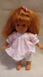 * Hamiro panenka 35 cm látkové tělo / mrkací - česká panenka, 0+