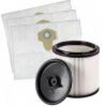 AllBag Filtr pro PARKSIDE PNTS 1300,1400,1500 s víkem omývatelný a sáčky textilní 30L objem,  1+3ks