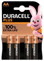 Baterie AA Alkalická plochá 1.5V MN1500 PLUS POWER 3.016Ah Duracell Plus Power Duracell DURACELL