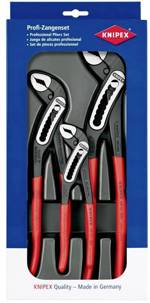 Knipex 00 20 09 V03 instalatérské SIKO kleště sada dílna , 3dílná