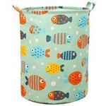 Koš na hračky zelený