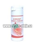 Ginseng Red Ženšen červený korejský cps. 100 Nature Force