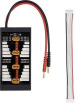 VOLTCRAFT XT60 LiPo balanční adaptér Provedení nabíječky: nástrčný systém XT60 Provedení akumulátoru: banánkový konektor Vhodné pro články: 2 - 6