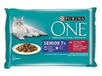 Purina ONE Senior 7+ filetky 4 x 85 g