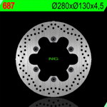 Brzdové kotouče: GPZ 1000 RX, 86-88