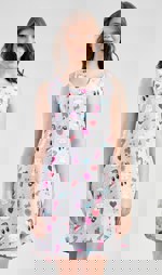 Dámská noční košile na ramínka Kitty | Pyžama a Župany