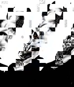 Maska latex Monster lebka válečník