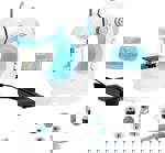 Malý šicí stroj Theo pro děti od 7929 let, bezpečný i nekomplikovaný model I 2 rychlostní stupně, horní a spodní struna I - hračka pro děti od 8 let