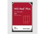 WD RED PLUS NAS WD80EFPX, 8TB, 3.5", 256MB cache, 5640 RPM, 215 MB, s, CMR