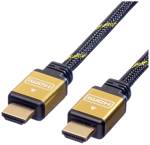 Roline HDMI kabel Zástrčka HDMI-A, Zástrčka HDMI-A 10.00 m vícebarevná 11.04.5506 standardní HDMI HDMI kabel