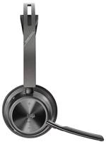 HP Poly Voyager Focus 2 Headset otevřená (On Ear) Bluetooth® stereo černá Potlačení hluku headset Počítače