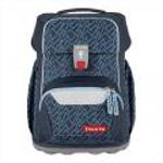 Školní aktovka Step by Step BASIS, Blue Lines - 4 dílný set, AGR certifikát