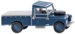 Wiking 010702 H0 model osobního automobilu Land Rover Pickup, azurová modrá