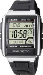 Casio DCF náramkové hodinky WV-59R-1AEF (d x š x v) 48.3 x 39 x 12.5 mm stříbrná Materiál pouzdra=nerezová ocel, Rezinát materiál řemínku=Rezinát
