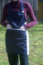 CEDR Zástěra bavlněná barevná (Kuchyňská bavlněná zástěra pro dospělé)