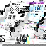 Bluetooth bezdrátová sluchátka P47 bílé