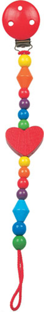 Dřevěná šňůrka na dudlík - Vario