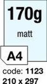 Matný inkjet fotopapír - 170 g/m2 Rayfilm R0230.1123A, 100 listů