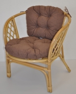 Polstr na křeslo Bahama hnědý melír | RYCHLÉ DODÁNÍ