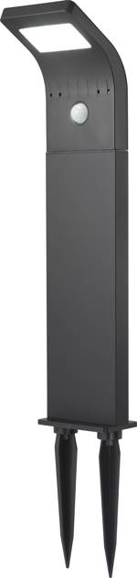 Sygonix SY-4677494 venkovní stojací LED lampa s PIR detektorem LED 1.2 W černá