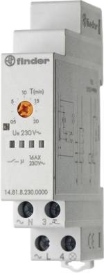 Finder 14.81.8.230.0000 schodišťový časový spínač montáž na lištu 230 V/AC