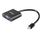 Akasa AK-CBDP07-20BK mini DisplayPort na VGA 20cm