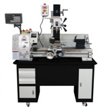 SKF-750MD -  Kombinovaný soustruh na kov s pohyblivým frézovacím zařízením a digitálním odměřováním