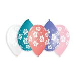 Nafukovací balónky ornamenty ibišek  5ks