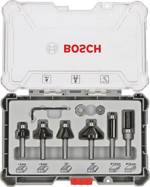 Sada ohranných a hranových fréz, 6 mm dřík, 6 ks Bosch Accessories 2607017468