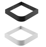 RAVAK YARD 450 C konzole pod umyvadlo, kovová, černá   X01780