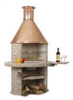 Zahradní krb NORMAN ARCUS řady Variant měděná střecha