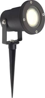 Brilliant G96232/06 Janko zahradní reflektor LED GU10 3 W černá
