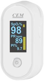 senzor otisků prstů měřič obsahu kyslíku v krvi